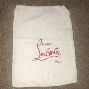 Christian Louboutin shoe dust bag